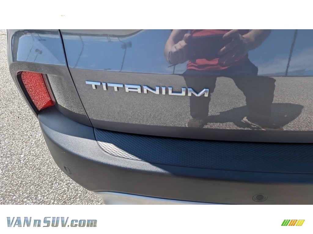 2021 Escape Titanium 4WD Hybrid - Carbonized Gray Metallic / Ebony/Sandstone photo #21