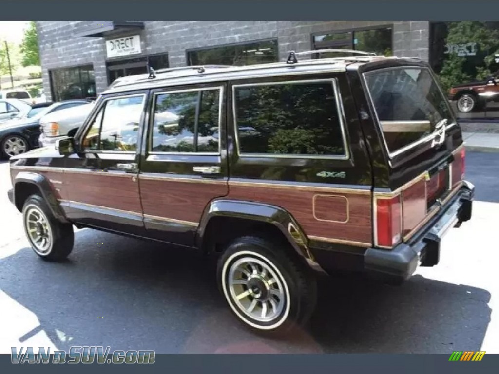 1985 Wagoneer Limited 4x4 - Dark Brown Metallic / Honey photo #31