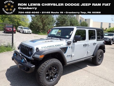 Silver Zynith 2023 Jeep Wrangler Unlimited Rubicon 4XE 20th Anniversary Hybrid