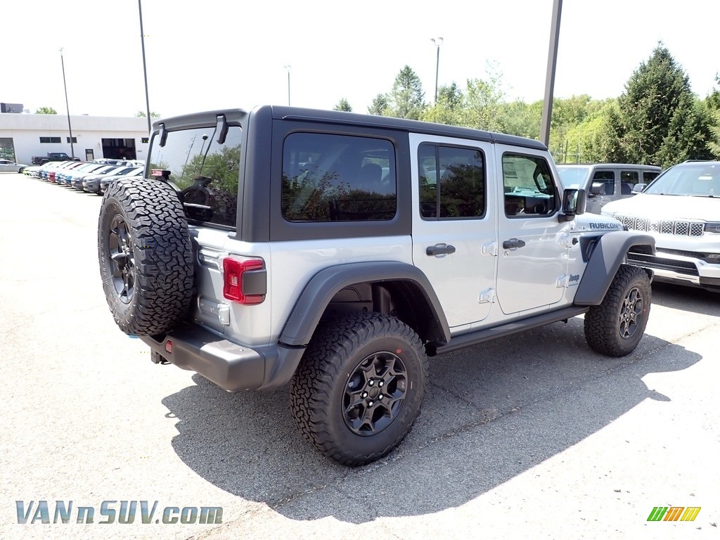2023 Wrangler Unlimited Rubicon 4XE 20th Anniversary Hybrid - Silver Zynith / 20th Anniversary Red/Black photo #5