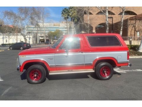 Candyapple Red 1983 Ford Bronco XLT 4x4