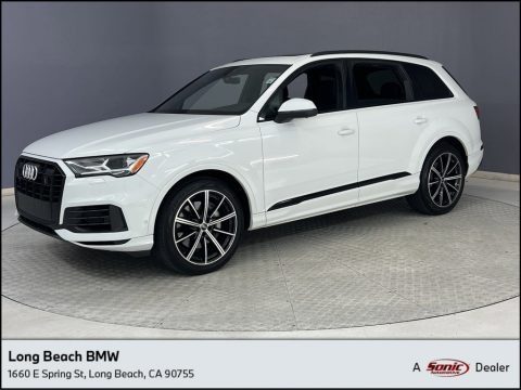 Carrara White 2021 Audi Q7 55 Premium Plus quattro