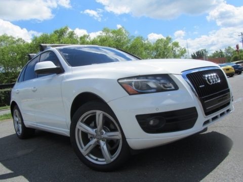 Ibis White 2009 Audi Q5 3.2 Prestige quattro