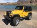Jeep Wrangler X 4x4 Solar Yellow photo #2