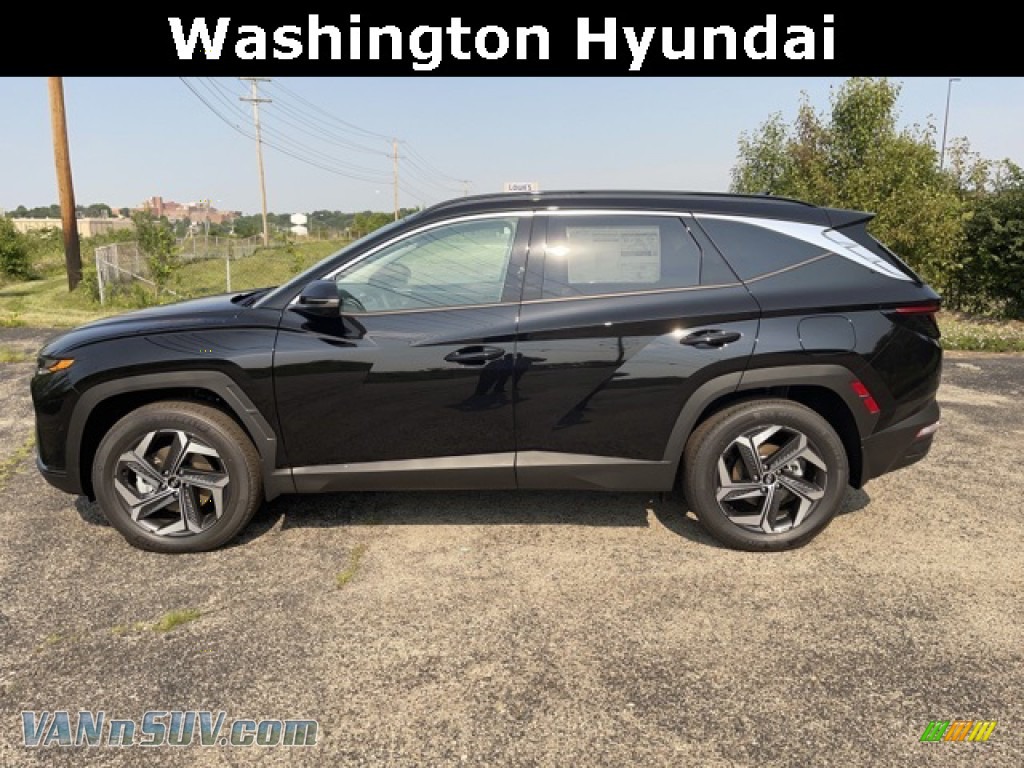 Phantom Black / Black Hyundai Tucson Limited Hybrid AWD