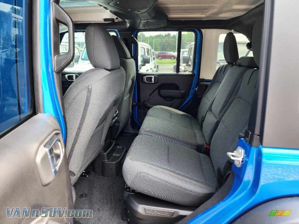 2024 Wrangler 4-Door Willys 4xe Hybrid - Hydro Blue Pearl / Black photo #7