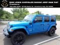 Jeep Wrangler 4-Door Sahara 4xe Hybrid Hydro Blue Pearl photo #1