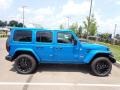 Jeep Wrangler 4-Door Sahara 4xe Hybrid Hydro Blue Pearl photo #6