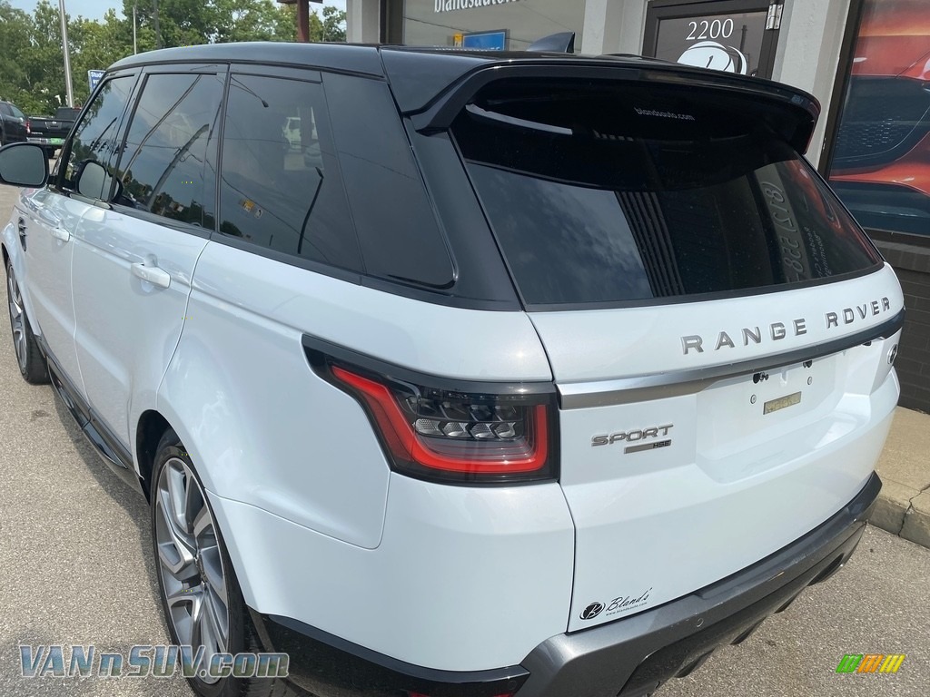 2019 Range Rover Sport HSE - Fuji White / Espresso/Almond photo #4