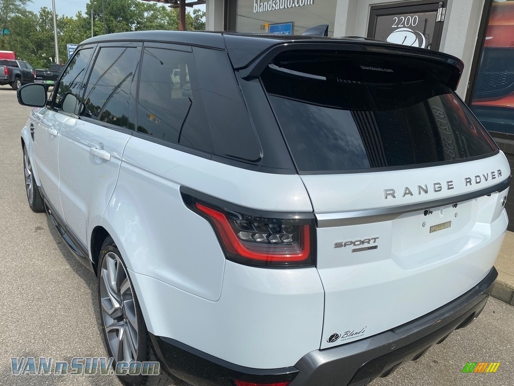 2019 Range Rover Sport HSE - Fuji White / Espresso/Almond photo #18
