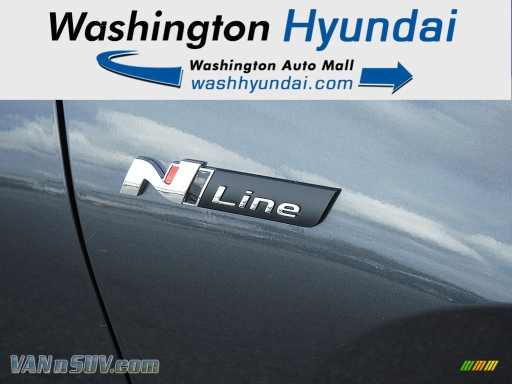2024 Tucson N-Line Hybrid AWD - Titan Gray / Black photo #2
