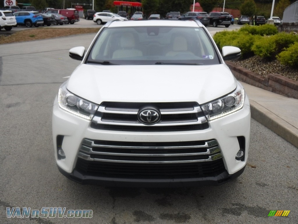 2019 Highlander Limited AWD - Blizzard Pearl White / Almond photo #5