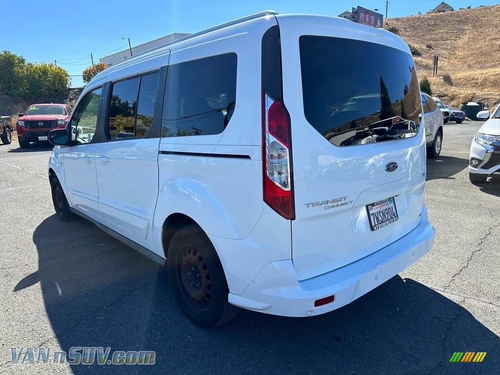 2017 Transit Connect XLT Van - Frozen White / Charcoal Black photo #4