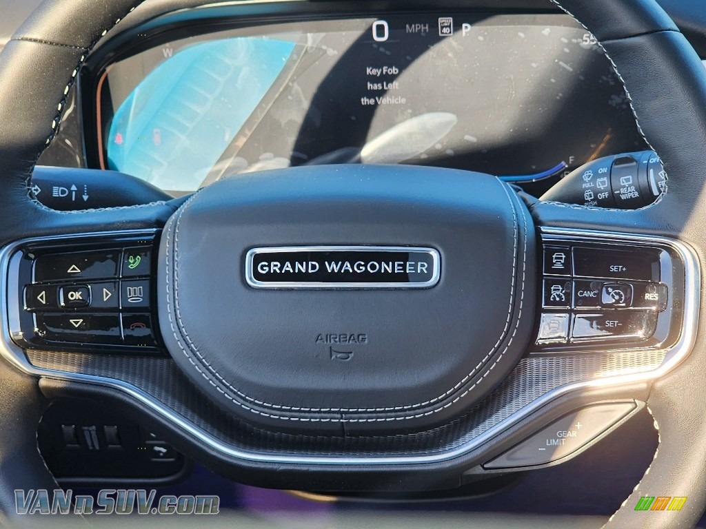 2023 Grand Wagoneer Series II 4x4 - Diamond Black Crystal Pearl / Global Black photo #15