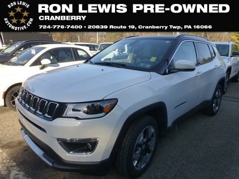 White 2020 Jeep Compass Limted 4x4