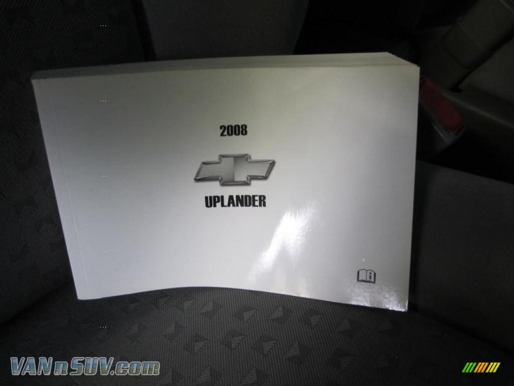 2008 Uplander Cargo - Summit White / Medium Gray photo #21