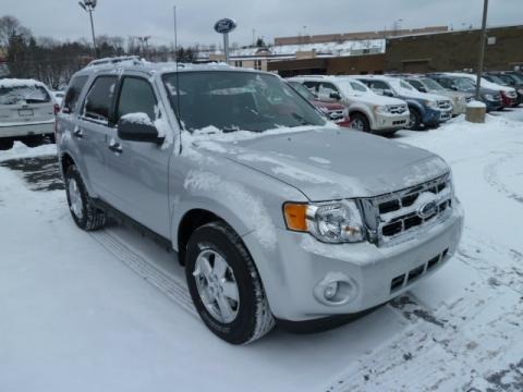 Ingot Silver Metallic 2011 Ford Escape XLT V6 4WD. Ingot Silver Metallic