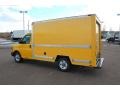 GMC Savana Cutaway 3500 Commercial Cargo Van Yellow photo #10