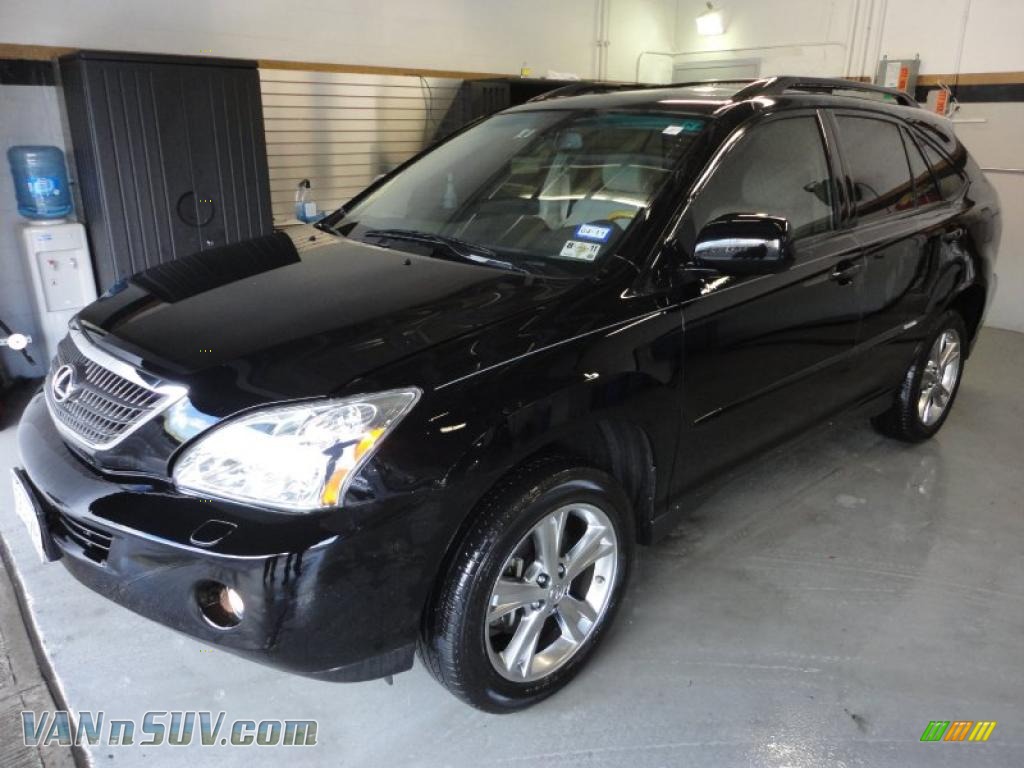07 Lexus Rx 400h Hybrid In Black Onyx Vannsuv Com Vans And Suvs For Sale In The Us