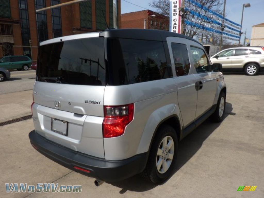 2009 Honda Element Ex Awd In Alabaster Silver Metallic