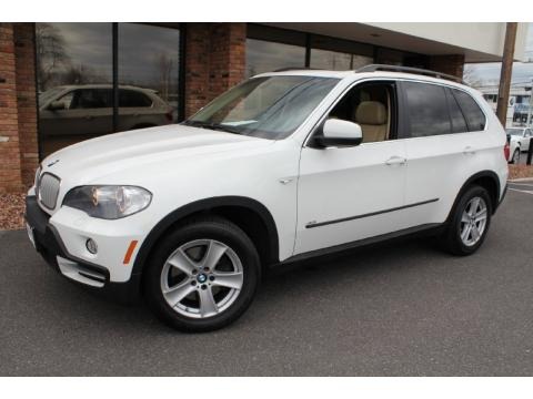 Alpine White 2008 BMW X5 48i Alpine White Sand Beige