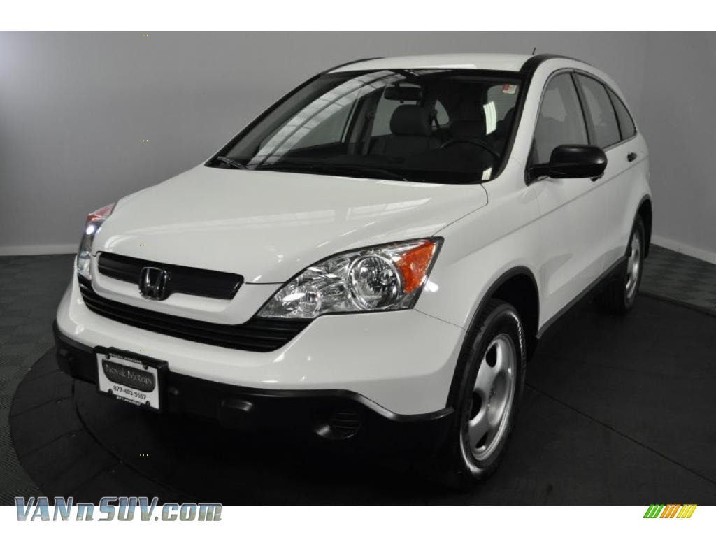2008 Honda CR-V LX 4WD in Taffeta White - 043036 | VANnSUV.com - Vans ...