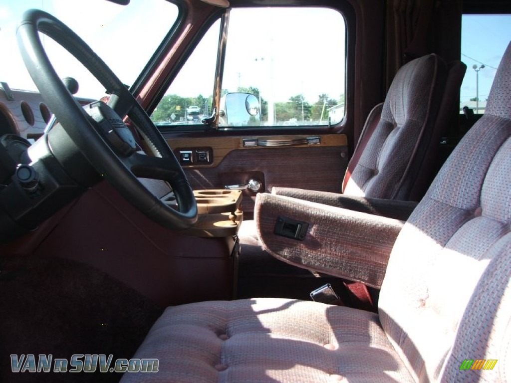 1990 chevy conversion van interior