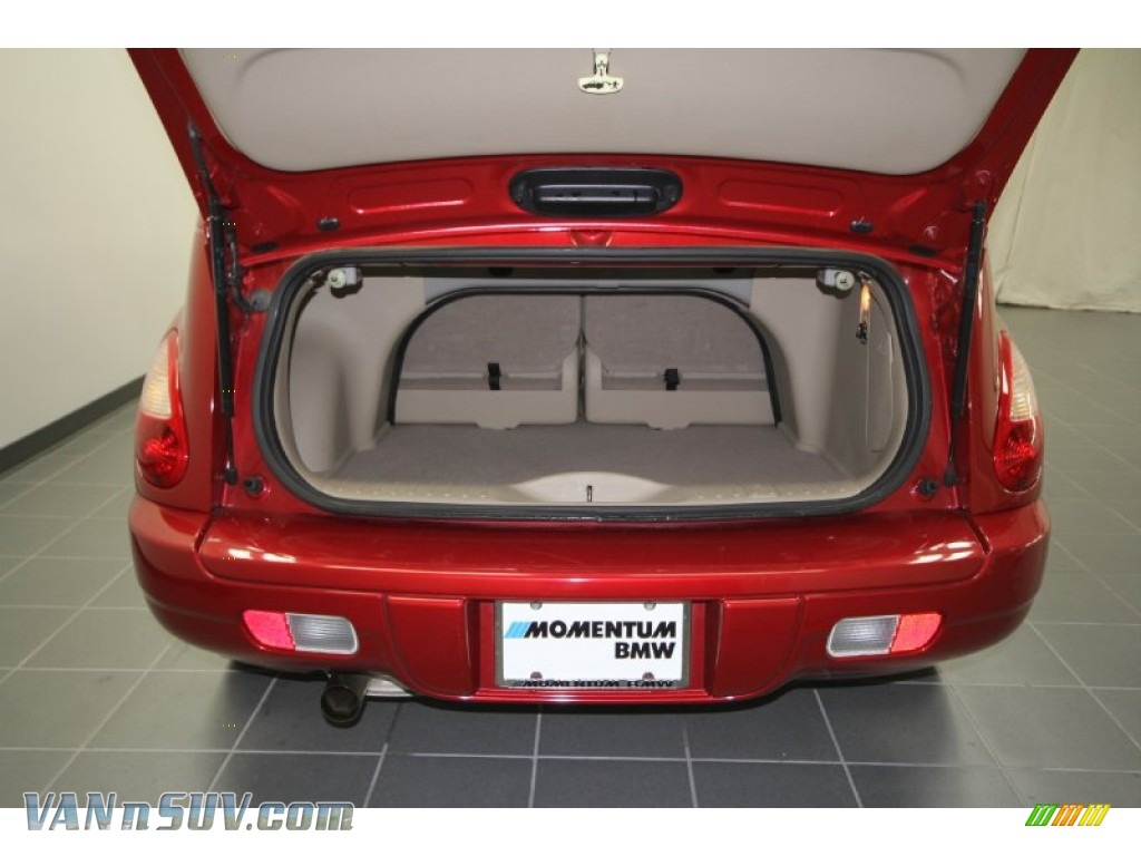 2006 PT Cruiser GT Convertible - Inferno Red Crystal Pearl / Pastel Pebble Beige photo #32