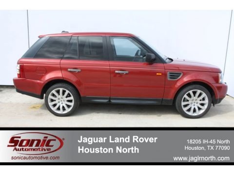 Rimini Red Metallic 2008 Land Rover Range Rover Sport HSE