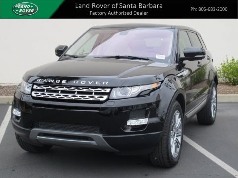 Santorini Black Metallic 2012 Land Rover Range Rover Evoque Prestige