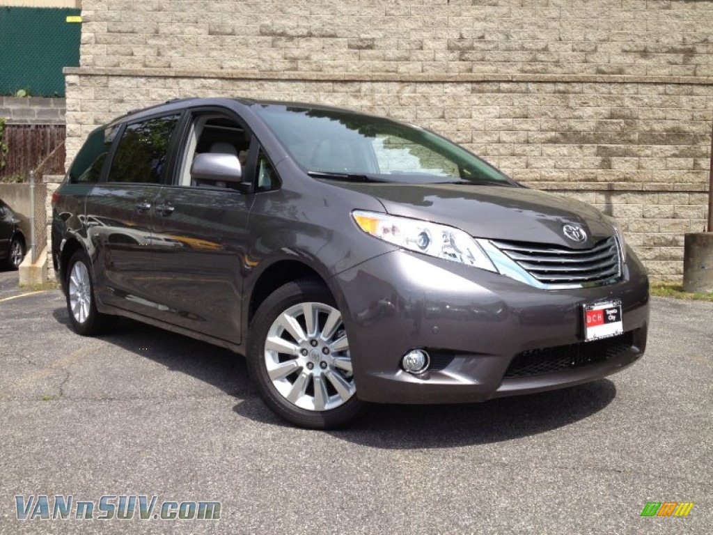 2012 Toyota Sienna Limited AWD in Predawn Gray Mica ...