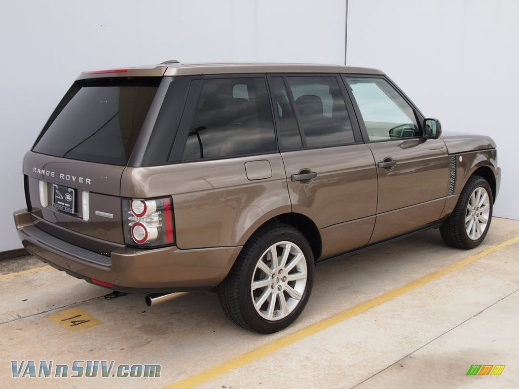 2011 Range Rover Supercharged - Nara Bronze Metallic / Sand/Jet Black photo #3