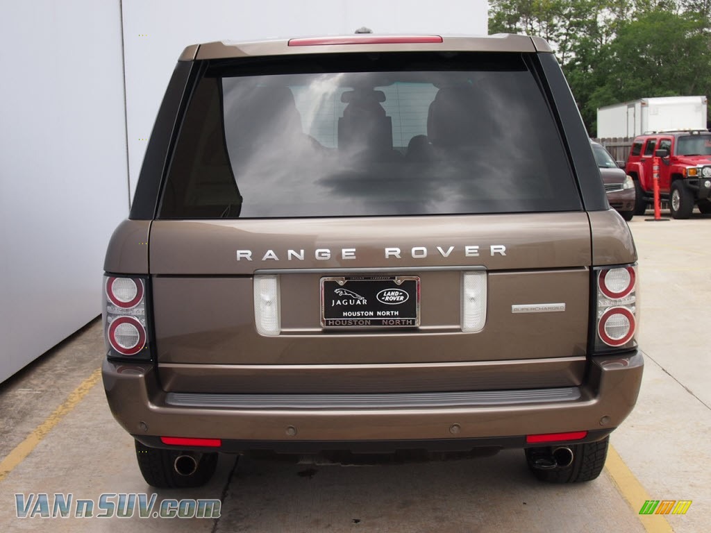 2011 Range Rover Supercharged - Nara Bronze Metallic / Sand/Jet Black photo #8