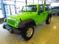 Jeep Wrangler Unlimited Sport S 4x4 Gecko Green photo #2