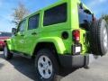 Jeep Wrangler Unlimited Sahara 4x4 Gecko Green Pearl photo #2