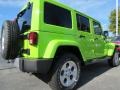 Jeep Wrangler Unlimited Sahara 4x4 Gecko Green Pearl photo #3