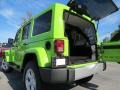 Jeep Wrangler Unlimited Sahara 4x4 Gecko Green Pearl photo #8