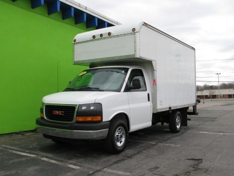 Automatic Transmission Cutaway on 2006 Gmc Savana Cutaway 3500 Commercial Utility Truck In White