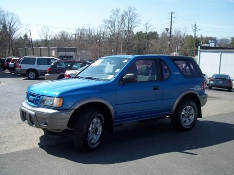 Canal Blue Mica 2001 Isuzu Rodeo Sport S 4WD