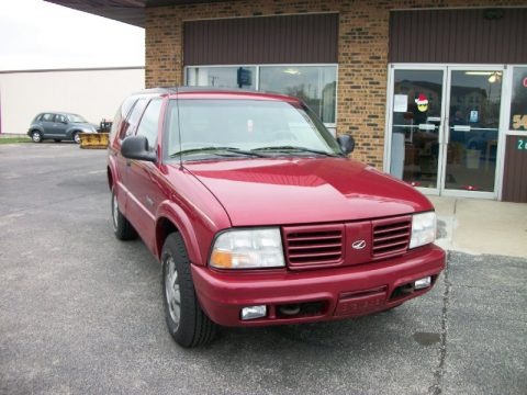 Medium Red Metallic 1998 Oldsmobile Bravada AWD