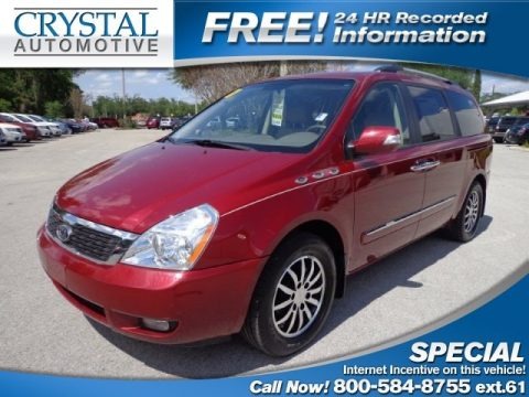 Claret Red 2011 Kia Sedona EX Claret Red 2011 Kia Sedona EX