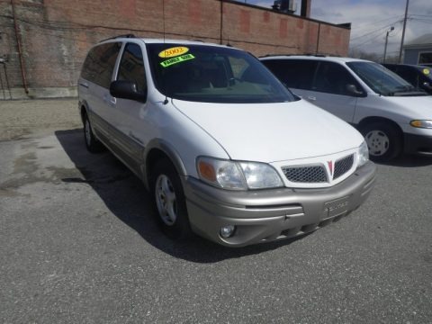 Arctic White 2002 Pontiac Montana 