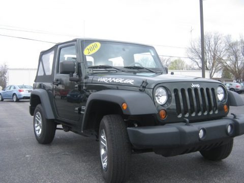  Owned Acura on Natural Green Pearl Jeep Wrangler Sport 4x4 Suvs For Sale   Vannsuv