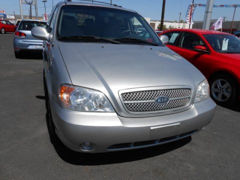 Diamond Silver Metallic 2005 Kia Sedona LX Diamond Silver Metallic 2005 Kia Sedona LX