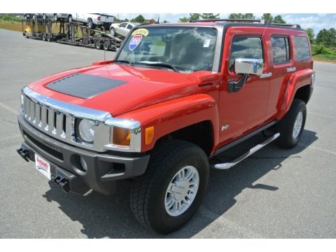 Victory Red 2010 Hummer H3 Victory Red 2010 Hummer H3