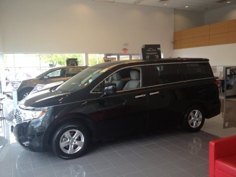 Super Black 2013 Nissan Quest 3.5 SV