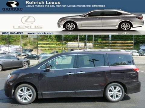 Black Amethyst 2011 Nissan Quest 3.5 SL