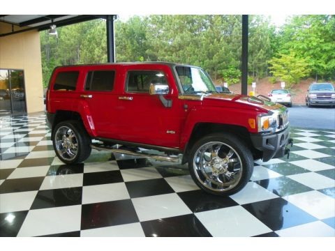 Victory Red 2006 Hummer H3 Victory Red 2006 Hummer H3