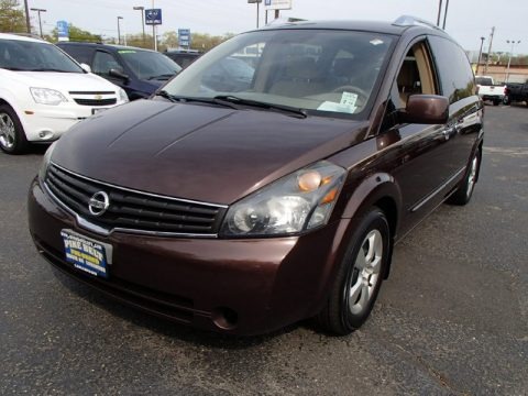 Chestnut Metallic 2007 Nissan Quest 3.5 S