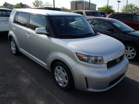 Classic Silver Metallic 2010 Scion xB 